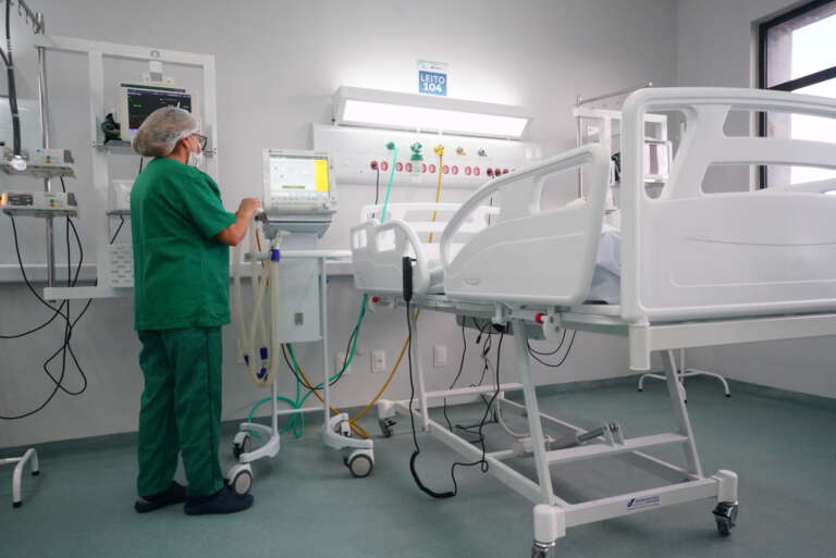 Serão mais 66 leitos disponibilizados para que o IJF reforce o atendimento aos cearenses que necessitarem de atendimento na unidade - (Foto: Ascom/Governo do Ceará)