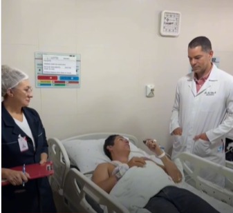 Deputado se acidente, recorre ao SUS no interior e relata sobre qualidade do atendimento e perfil dos profissionais - (Foto: Reprodução)