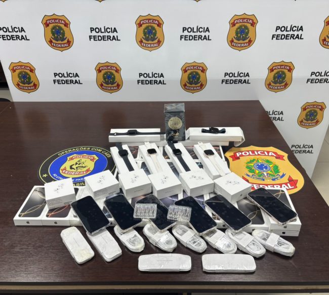 Homem é preso com eletrônicos e anabolizantes no Aeroporto de Fortaleza