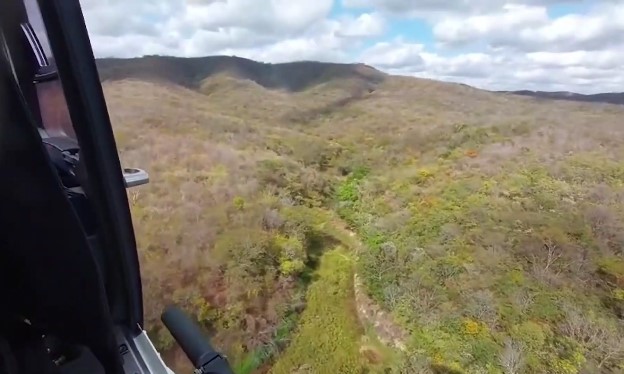 Operação no Ceará incinera roça de maconha e apreende arma e munições
