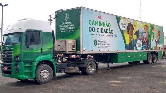 Caminhão do Cidadão leva serviços gratuitos à população nesta segunda em Quixadá