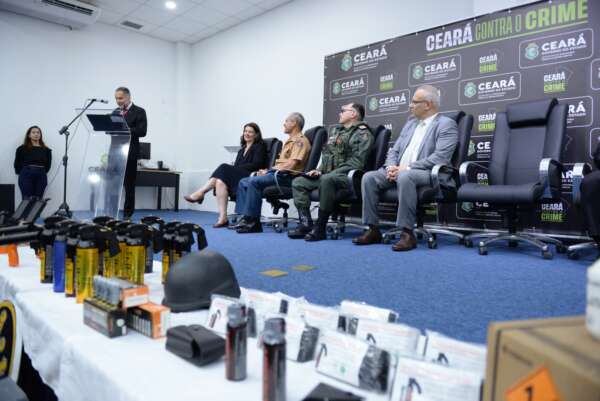 SSPDS recebe armamentos menos letais para atuação em eventos e manifestações
