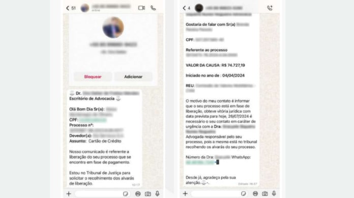 Cinco pessoas são presas em ações contra fraude do falso advogado