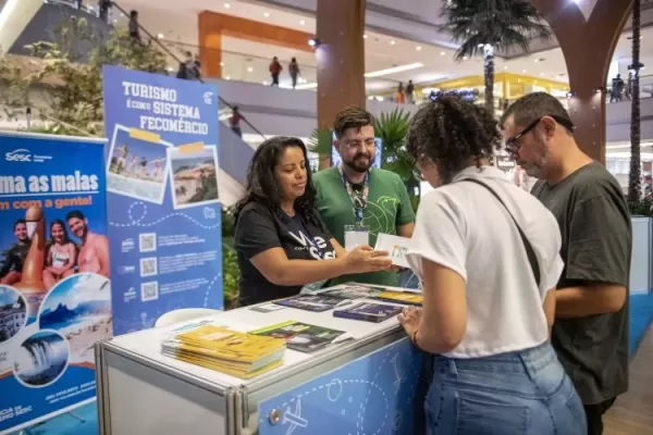 Fecomércio participa de Mega Feirão para impulsionar o setor de Turismo