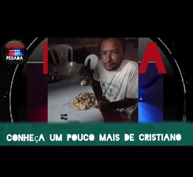 Quando não recebia comido dos donos de restaurantes locais, Cristiano se alimentava do que encontrava no lixo da cidade (Foto: Reprodução)
