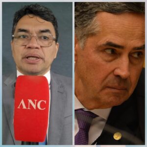 Além de criticar a honraria a Barroso, o deputado relembrou que o mesmo título foi negado a Jair Bolsonaro. (Foto: Reprodução ANC/Fabrício Pozzebom)