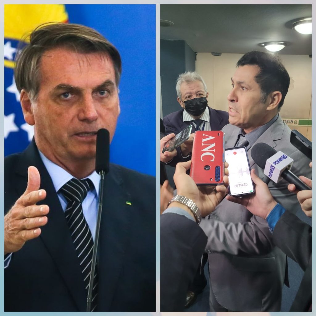 Para De Assis Diniz, Bolsonaro é um Serial Killer e não merece receber a aprovação do Título de Cidadão de Fortaleza - (Fotos: Agência Brasil/REDE ANC)