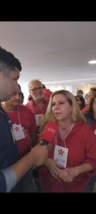 Deputada federal Luizianne Lins se junta a outros representantes de 40 países em missão de suporte ao povo da Palestina - (Foto: REDE ANC)