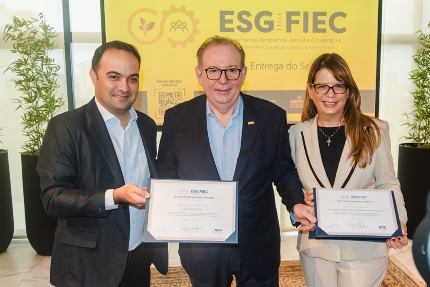 Fiec certifica empresas cearenses com selo ESG em reconhecimento à sustentabilidade