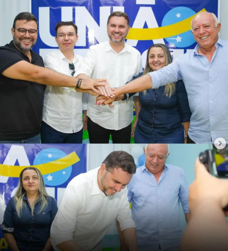 A meta do União Brasil é emplacar pelo menos dois dos onze vereadores que irão compor a Câmara Municipal de Nova Russas em 2025 - (Foto: REDE ANC)