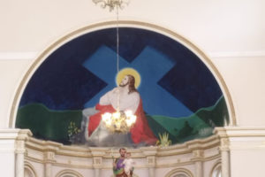 Justiça paralisa reforma em igreja de Ubajara após remoção de pintura histórica