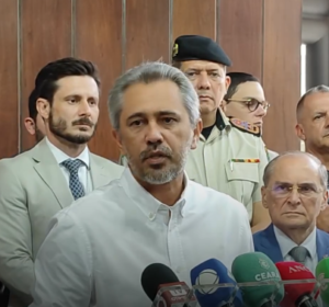 De acordo com o governador Elmano de Freitas, o Comitê de Segurança pretende reunir forças para devolver a sensação de segurança ao Ceará - (Foto: Pablo Giovani)