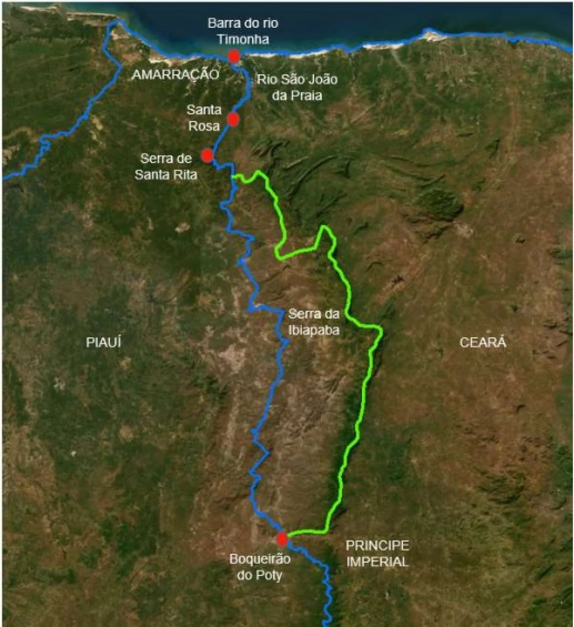 Exército entrega território sobre disputa territorial entre Ceará e Piauí 