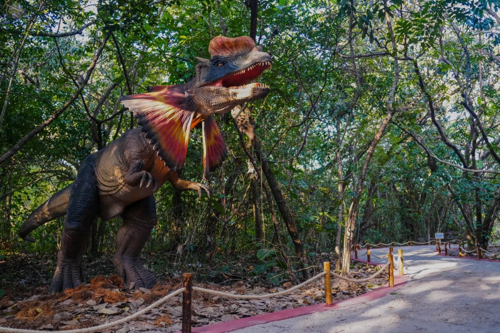 Parque de Dinossauros começa a funcionar em Caucaia