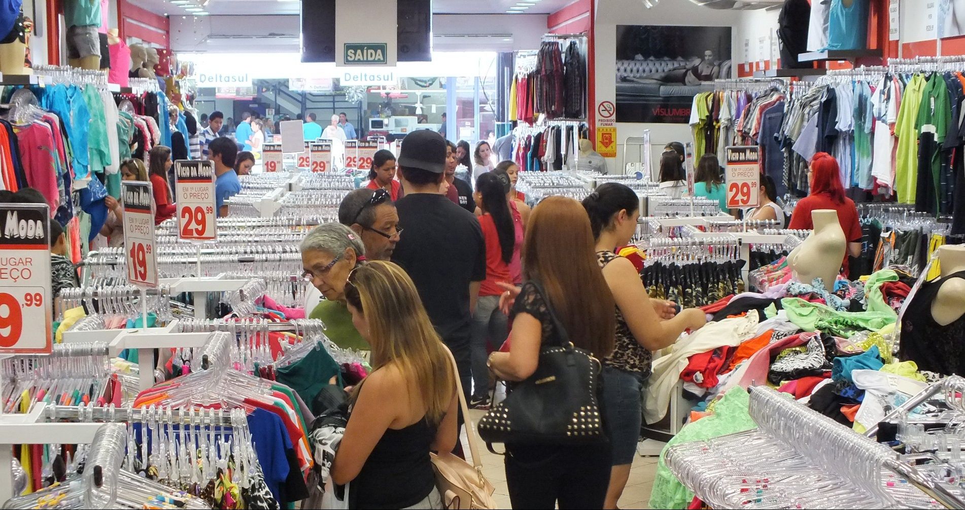 Comércio cearense registra crescimento, segundo IBGE