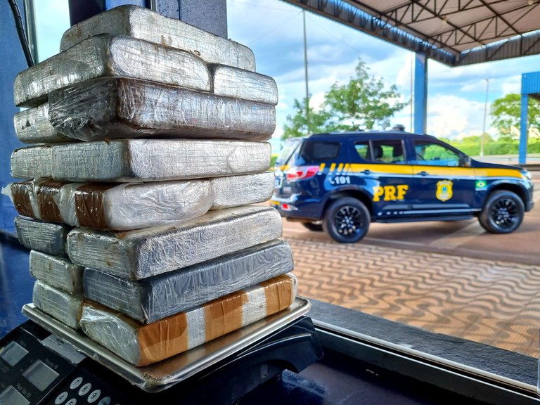 PRF Ceará apreende mais de 1 tonelada de drogas em 2024