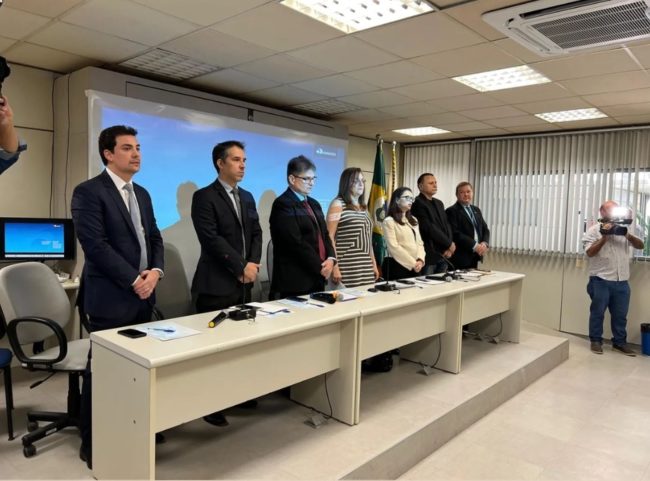 A realização do Seminário da Acert também recebeu o apoio da Anatel e do Tribunal Regional Eleitoral do Ceará - (Foto: Reprodução/Acert)