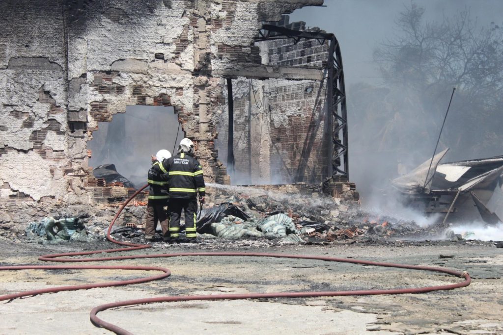 Localidades ficam sem energia após incêndio em Maracanaú
