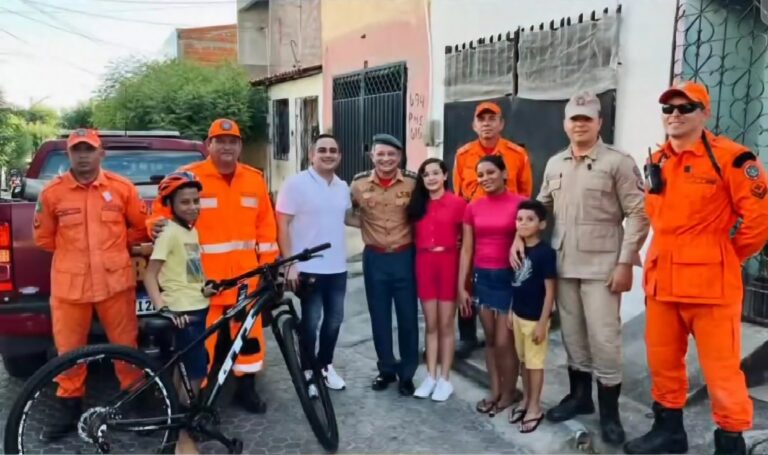 Bombeiros intervêm em conflito escolar e mobilizam ação de solidariedade em Sobral