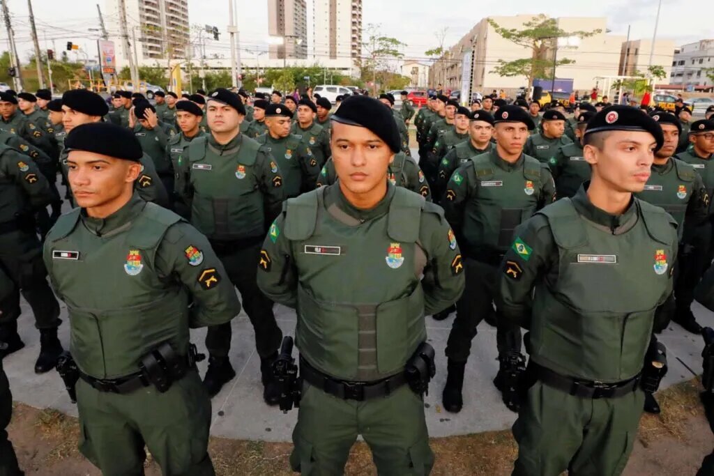 Ceará recebe reforço de 416 novos policiais militares 