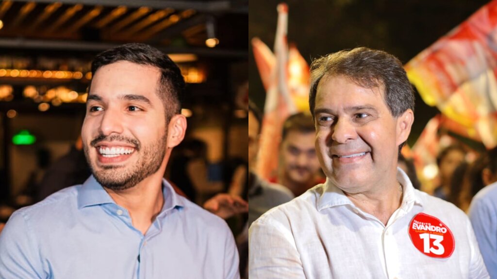 Diferença de 2% separa Evandro Leitão e André Fernandes