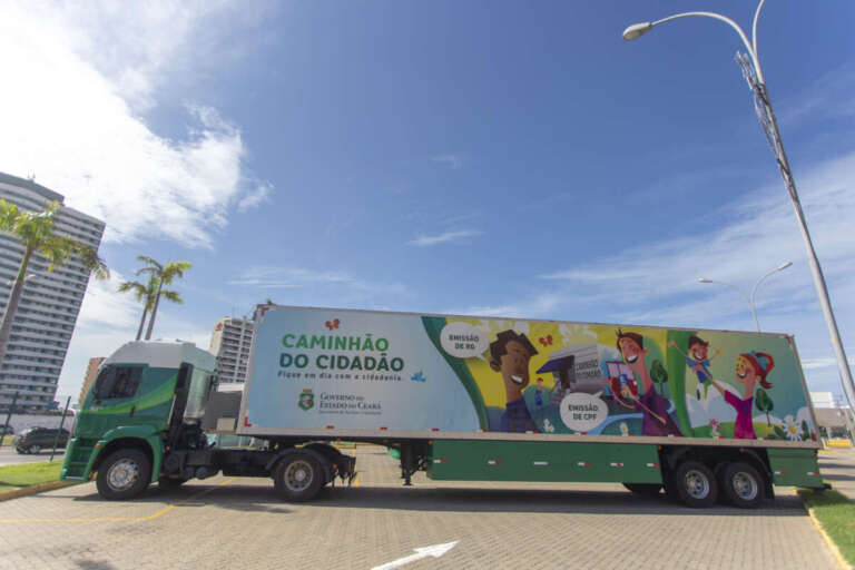 Caminhão do Cidadão realiza atendimentos no Interior e Fortaleza