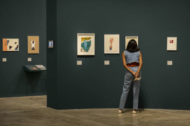 A Pinacoteca do Ceará abriu ao público a exposição “MAM São Paulo na Pinacoteca do Ceará: figura e paisagem, palavra e imagem” - (Foto: Reprodução)