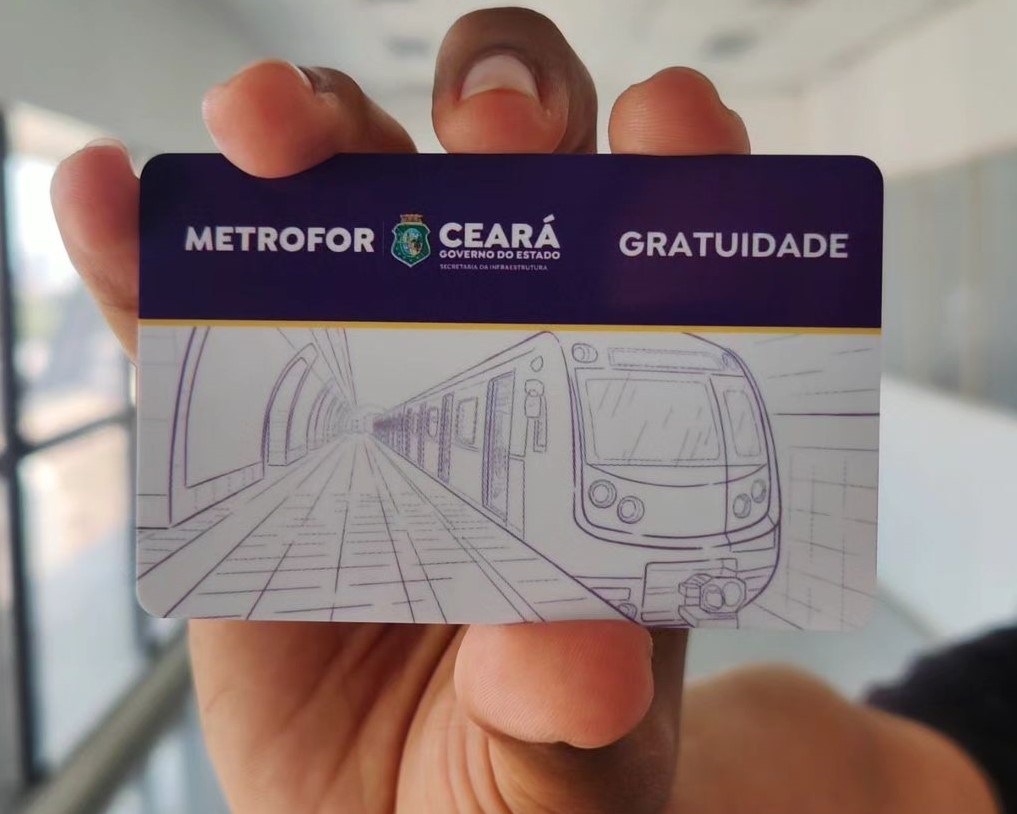 Cartão Gratuidade do Metrofor deve ser revalidado até o fim do ano