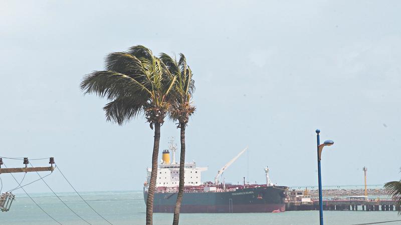 Ventania ameaça 34 municípios no Ceará, alerta Inmet