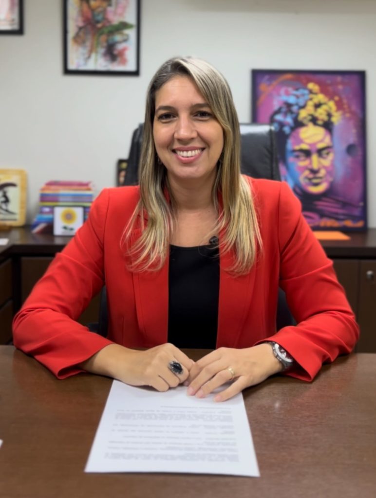 Larissa Gaspar será a primeira mulher na vice-presidência na Alece