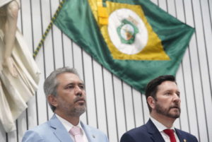 Presidente da Alece reafirmou que tem colocado a Casa à disposição para ser parceira do Governo no combate à violência - (Foto: Alece)