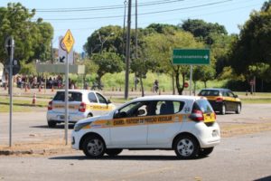 De acordo com o Dentran, após o mutirão nessas nove cidades, outras regiões serão contempladas com a parte prática da política pública - (Foto: Detran)