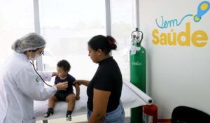 Fortaleza abre postos no final de semana para atendimento infantil