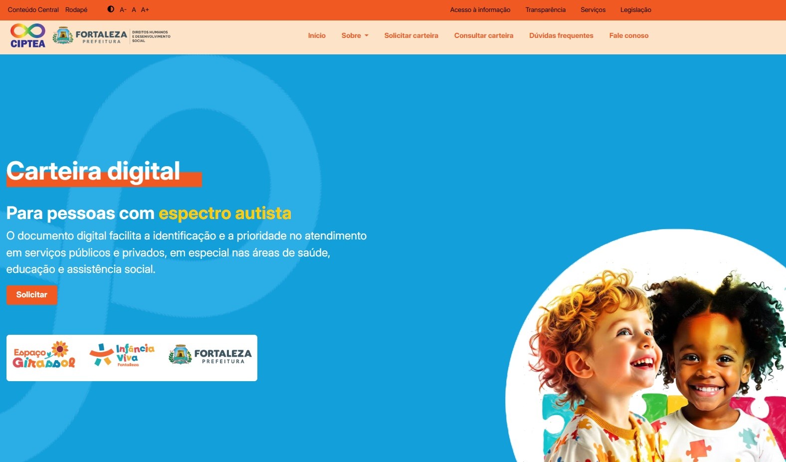 Prefeitura entrega carteirinhas de identificação a autistas e lança Portal Ciptea