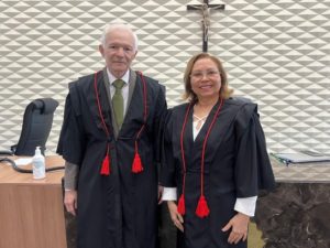 Desembargadores Iraneide Moura e Emanuel Albuquerque assumem comando do TRE-CE