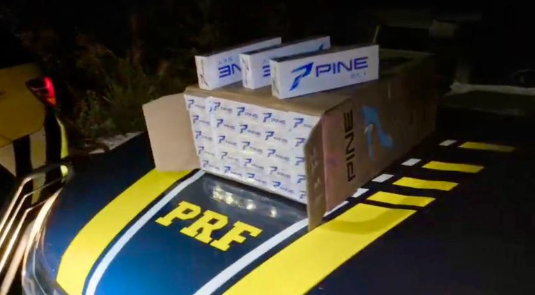 Cigarros contrabandeados são apreendidos em Aracati