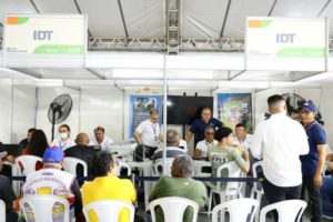 Além das oportunidades de trabalho, o mutirão também ofertou atividades de capacitação profissional para o participante - (Thiago Gaspar)