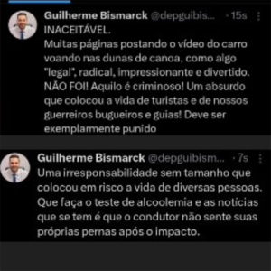 Após carro “voar” nas dunas de Aracati, polícia abre investigação
