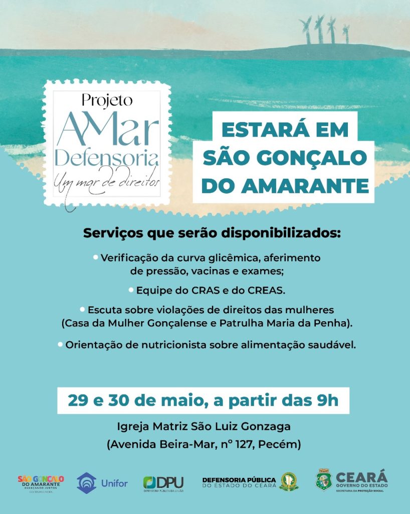 Amar Defensoria: mutirão leva atendimentos e orientações jurídicas a São Gonçalo 