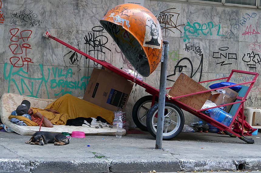 Recomendação impede remoção violenta de pessoas em situação de rua