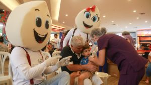 Neste sábado (14), Prefeitura de Fortaleza prossegue com vacinação em shoppings