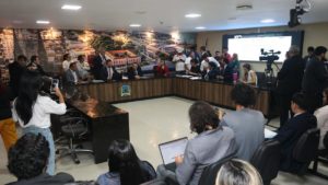 Câmara analisa plano de transição de servidores da Fagifor pela Saúde