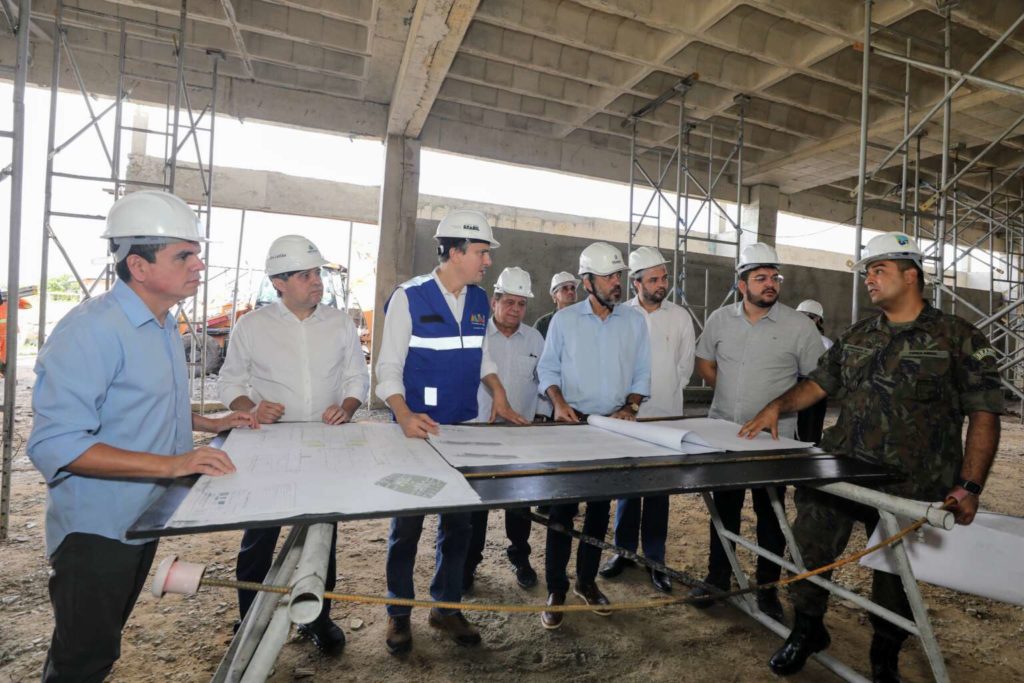 Andamento das obras do ITA são consideradas "aceleradas"; instalação tem mais de R$ 180 milhões em investimento - (Foto: Reprodução)