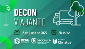Eusébio receberá Decon Viajante na sexta-feira (13)