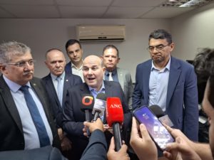 Roberto Cláudio no União Brasil: presidente da sigla no Ceará, Capitão Wagner revelou que os convites vinham sendo feitos desde 2024 - (Foto: REDE ANC)