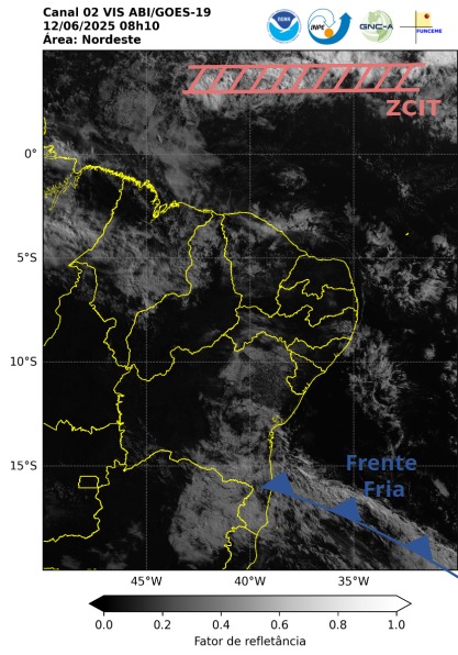 Fortaleza e RMF têm chuvas isoladas e ventos fortes até sábado