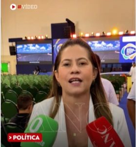 Na área da primeira infância, a primeira-dama de Boa Viagem citou a entrada do município no Selo Unicef pela primeira vez - (Foto: REDE ANC)
