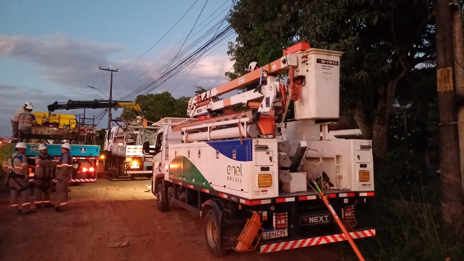 Enel Ceará registra furto de cabos no município de Itaitinga