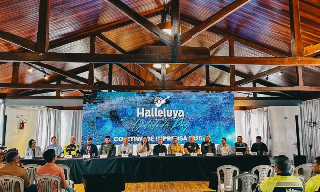 Halleluya 2025: SSPDS define esquema de segurança com 155 agentes por dia