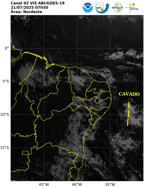 Previsão indica madrugadas com chuvas fracas e dias ensolarados no Ceará